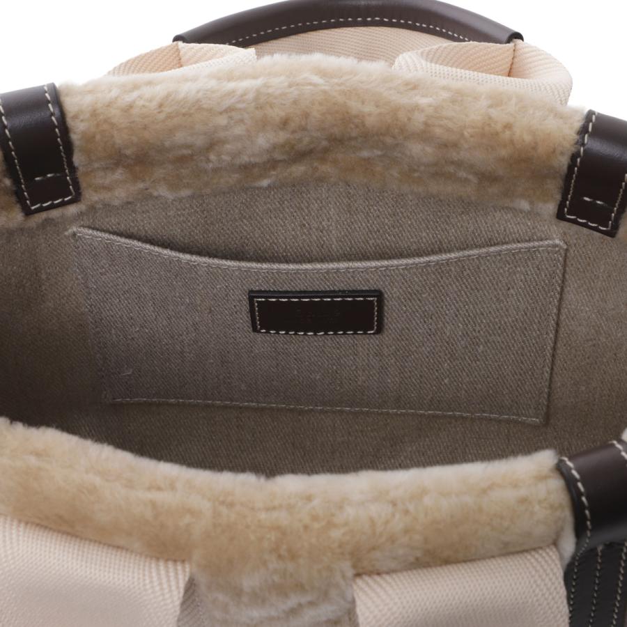 クロエ Chloe トートバッグ 3WAY WOODY SMALL ベージュ レディース ch25ws397q44-24m-summerybeigeの画像