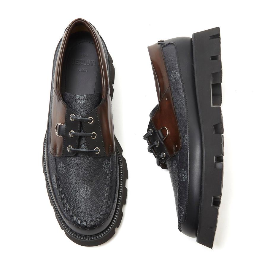 Berluti（ベルルッティ） デッキシューズ TWIST LEATHER AND SIGNATURE