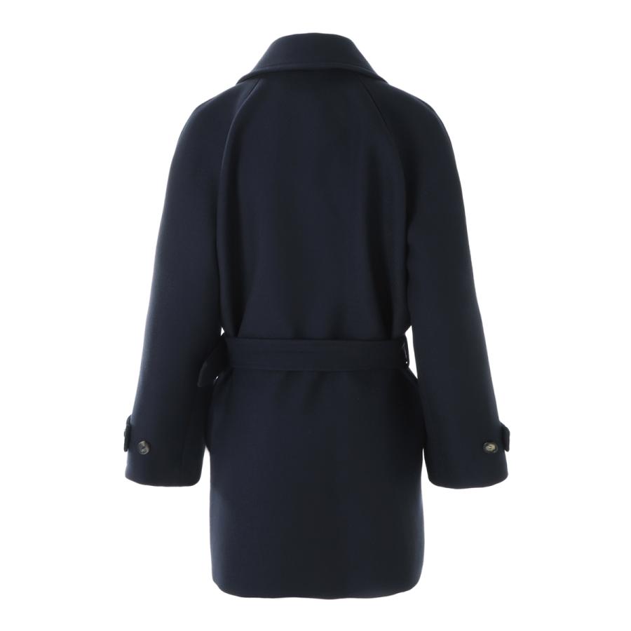LOEWE（ロエベ） ウールコート ダブルブレストコート ブルー