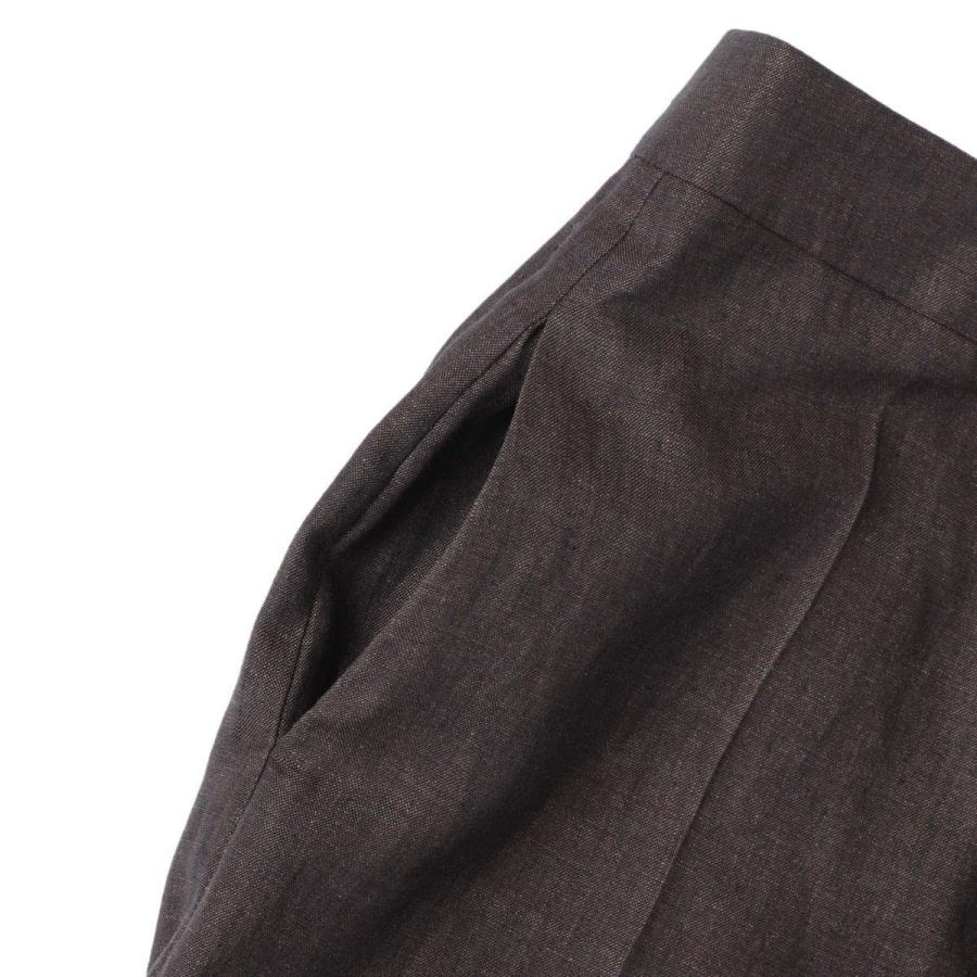 ロエベ LOEWE スラックス HIGH WAISTED TROUSERS トラウザーズ ブラウン レディース s540y04xhd-3110の画像