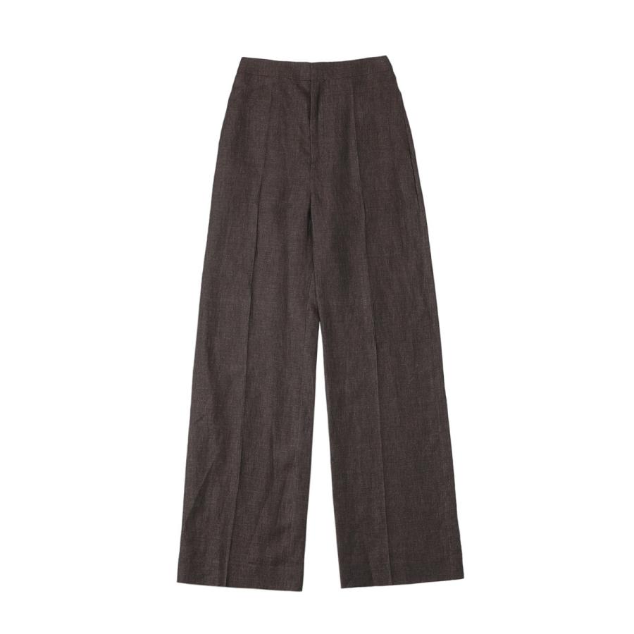 ロエベ LOEWE スラックス HIGH WAISTED TROUSERS トラウザーズ ブラウン レディース s540y04xhd-3110の画像