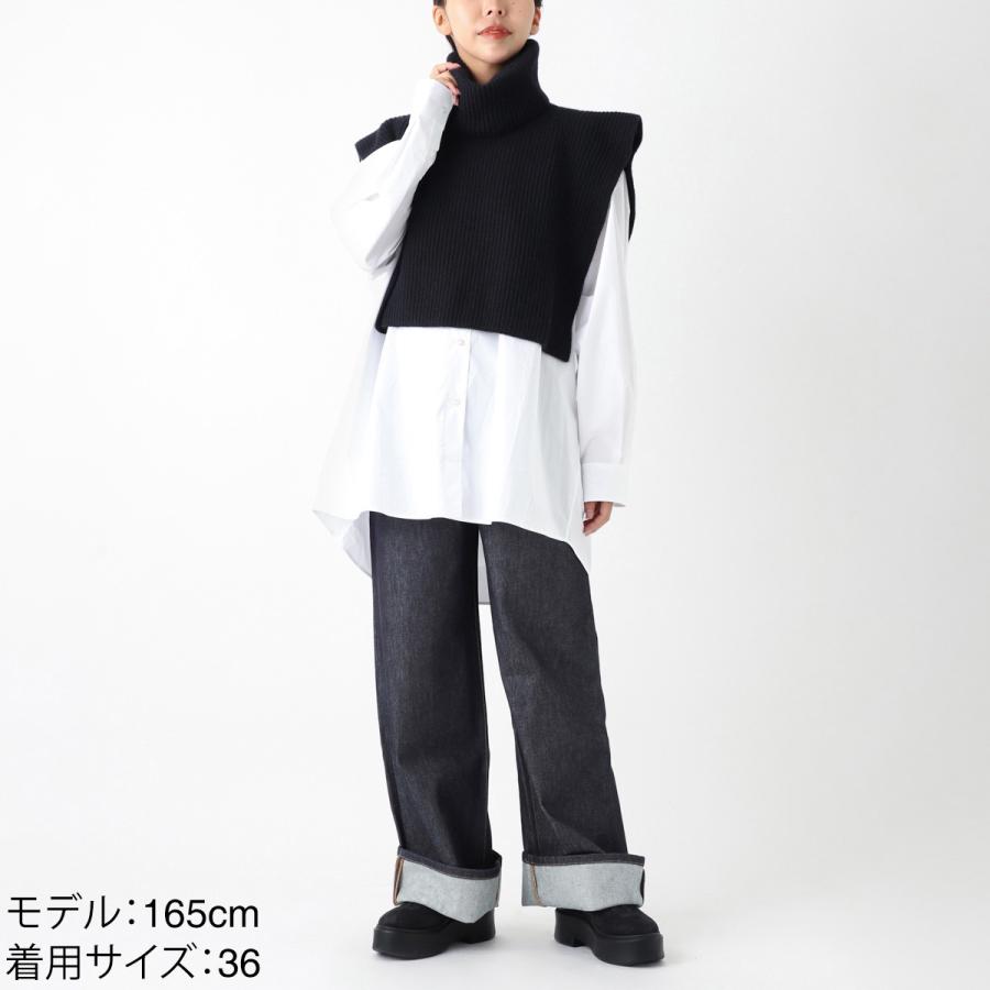 LOEWE（ロエベ） ボタンフライジーンズ HIGH WAISTED JEANS ブルー