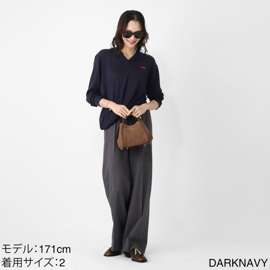 LOEWE（ロエベ） LOEWE Vネック ニット DRAPED SWEATER セーター