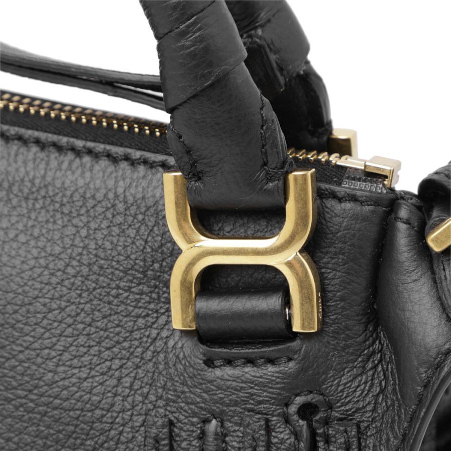 Chloe（クロエ） ハンドバッグ 2WAY MARCIE MINI DOUBLE ブラック