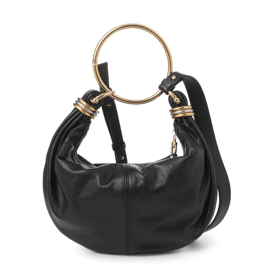 [あす着] クロエ Chloe ハンドバッグ  3WAY ホーボーバッグ レディース BRACELET Chloe（クロエ） ハンドバッグ 3WAY BRACELET ホーボーバッグ ブラック