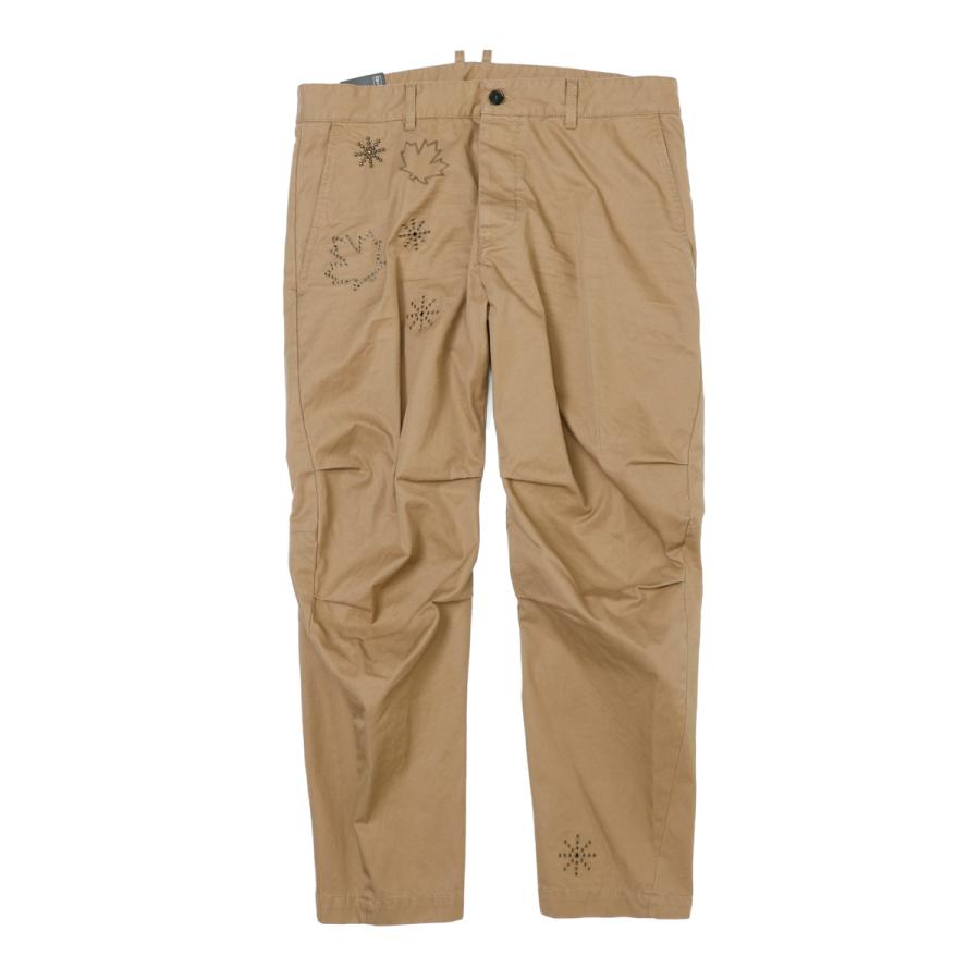 DSQUARED2（ディースクエアード） コットンパンツ MAPLE STUDS SKIPPER