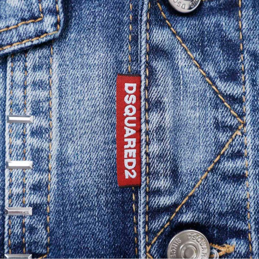 DSQUARED2（ディースクエアード） デニムジャケット STAPLED MEDIUM