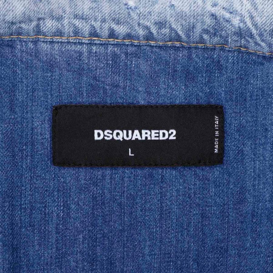 DSQUARED2（ディースクエアード） デニムジャケット ブルー メンズ
