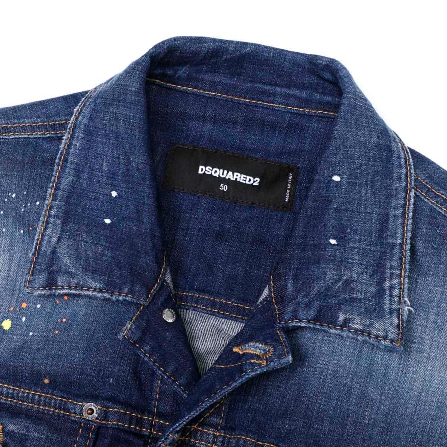 DSQUARED2（ディースクエアード） デニムジャケット DARK TECHNO SURF
