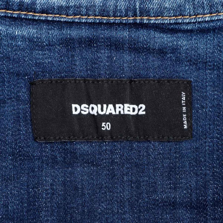 ディースクエアード DSQUARED2 デニムジャケット DAN JEAN JACKET ブルー メンズ s74am1425-s30342-470｜mb-y｜13