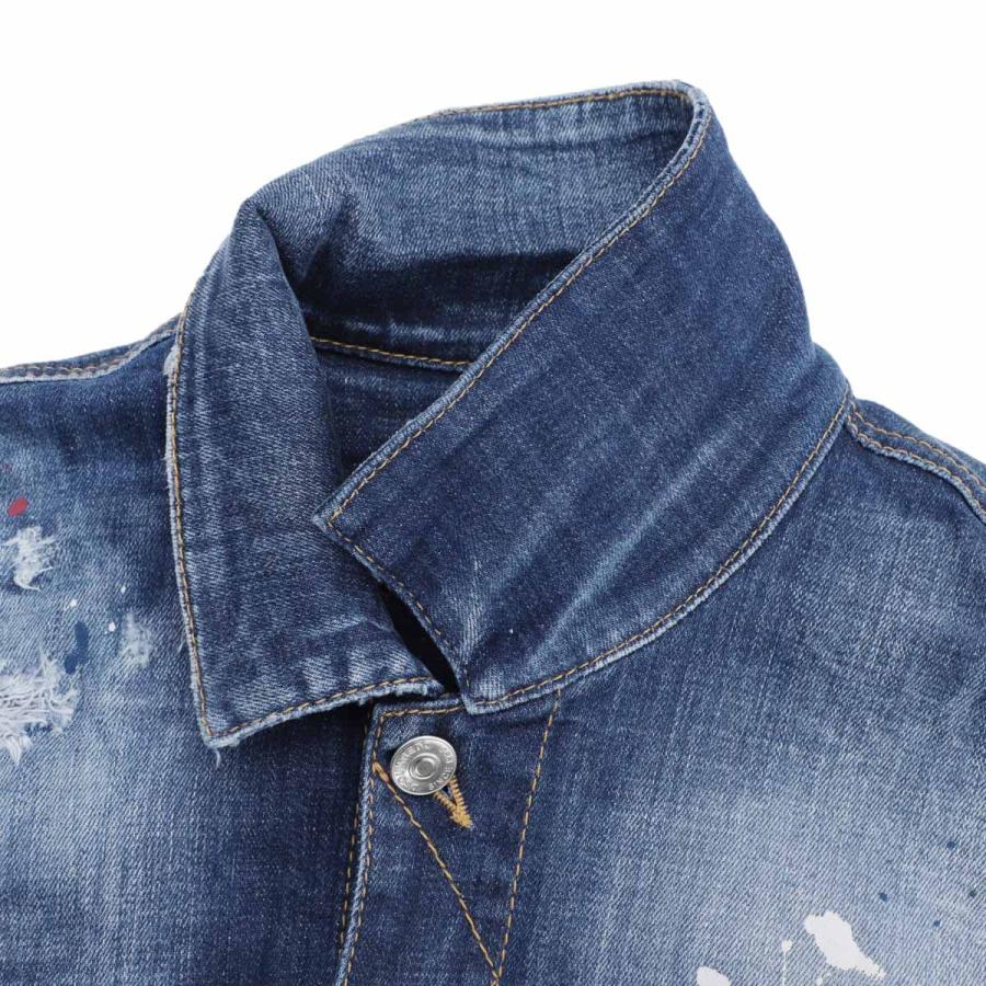 DSQUARED2 ディースクエアード デニムジャケット DAN JEAN DSQUARED2 ディースクエアード デニムジャケット DAN JEAN