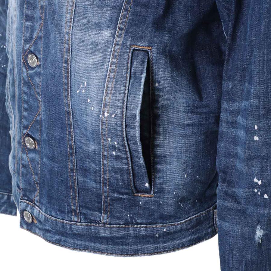 DSQUARED2 ディースクエアード デニムジャケット DAN JEAN DSQUARED2 ディースクエアード デニムジャケット DAN JEAN
