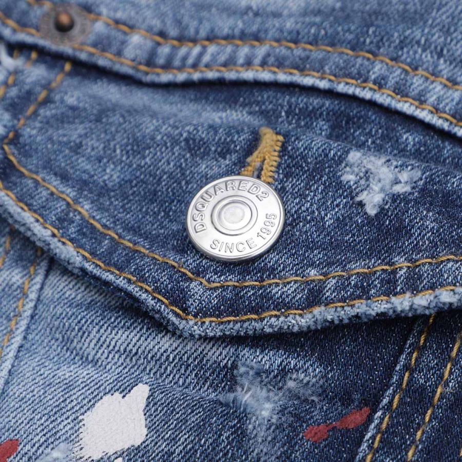 DSQUARED2 ディースクエアード デニムジャケット DAN JEAN DSQUARED2 ディースクエアード デニムジャケット DAN JEAN