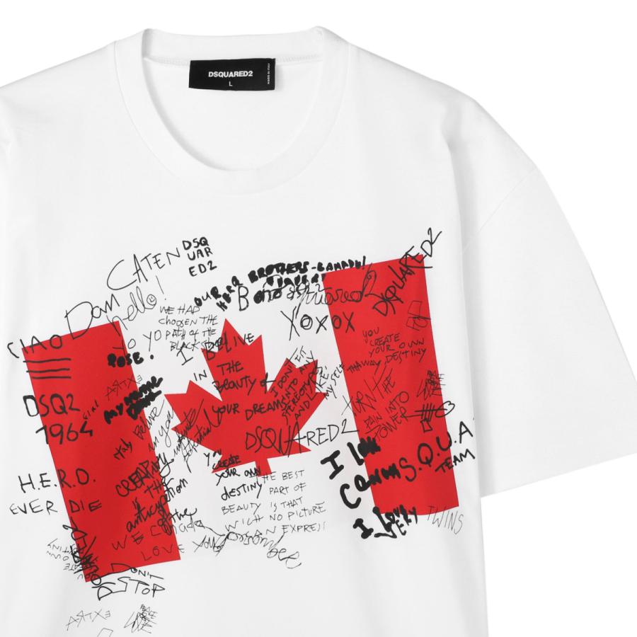 Dsquared2 装飾クルーネック T シャツ Dsquared2 装飾クルーネック T シャツ DSQUARED2 ディー