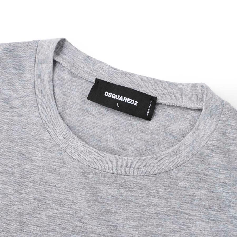 DSQUARED2（ディースクエアード） クルーネック Tシャツ グレー メンズ