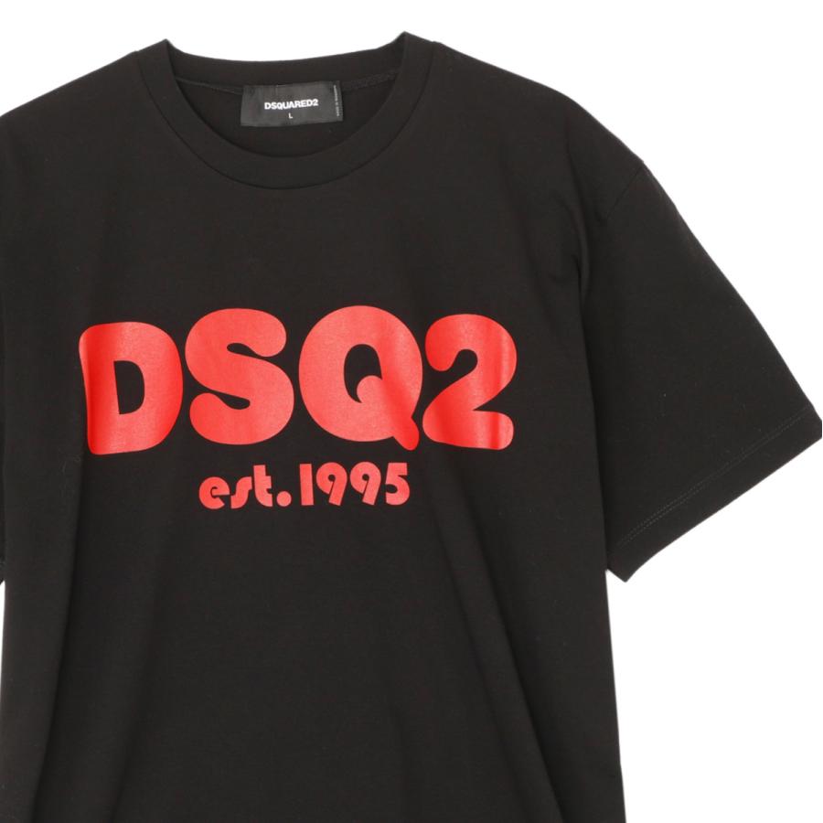DSQUARED2 ディースクエアード クルーネック半袖Tシャツ メンズ