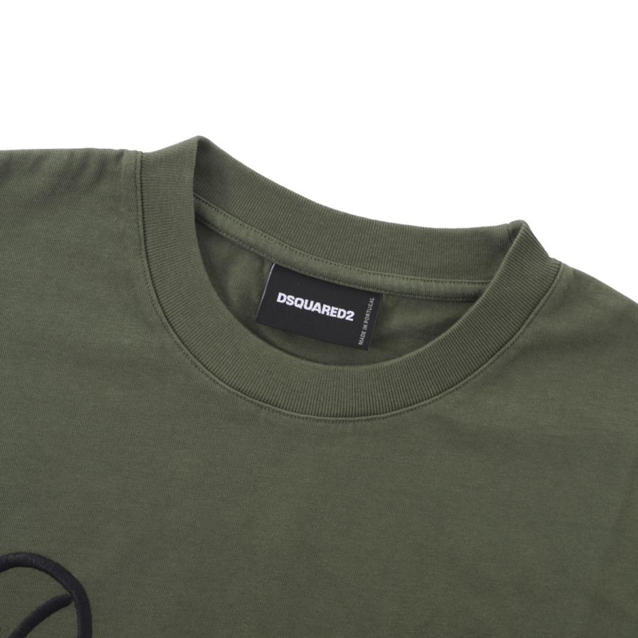 ディースクエアード DSQUARED2 クルーネックTシャツ メンズ s74gd1524-d20106-687の画像