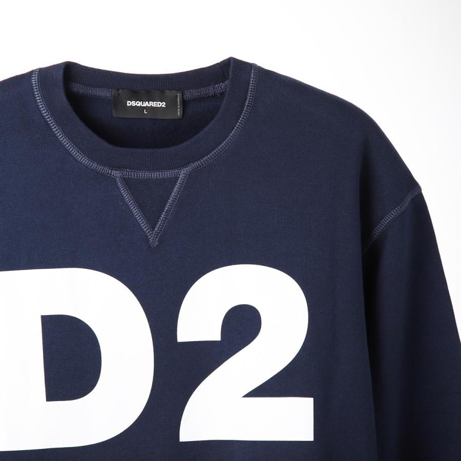 ディースクエアード DSQUARED2 トレーナー Mirrored D2 スウェット ディースクエアード DSQUARED2 トレーナー Mirrored D2 スウェット
