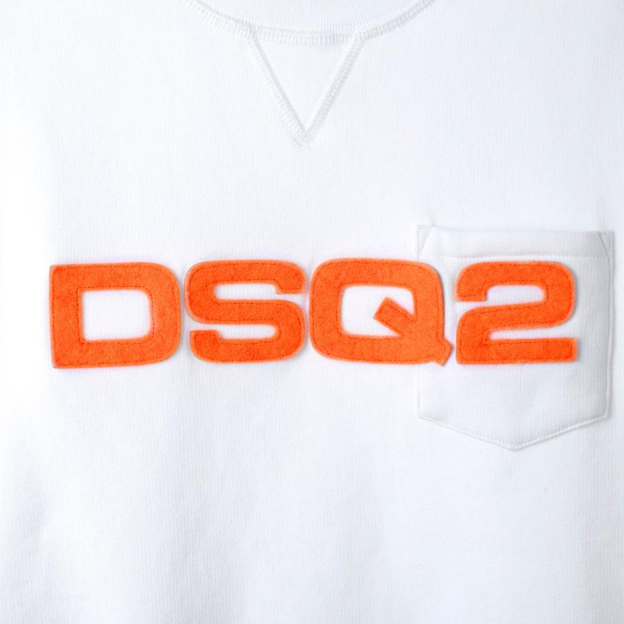 ディースクエアード DSQUARED2 スウェット DSQ2 PATCH SWEATSHIRT プル