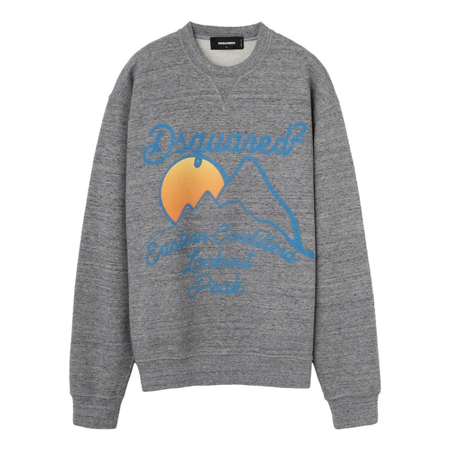 DSQUARED2 ディースクエアード クルーネック スウェット グレー