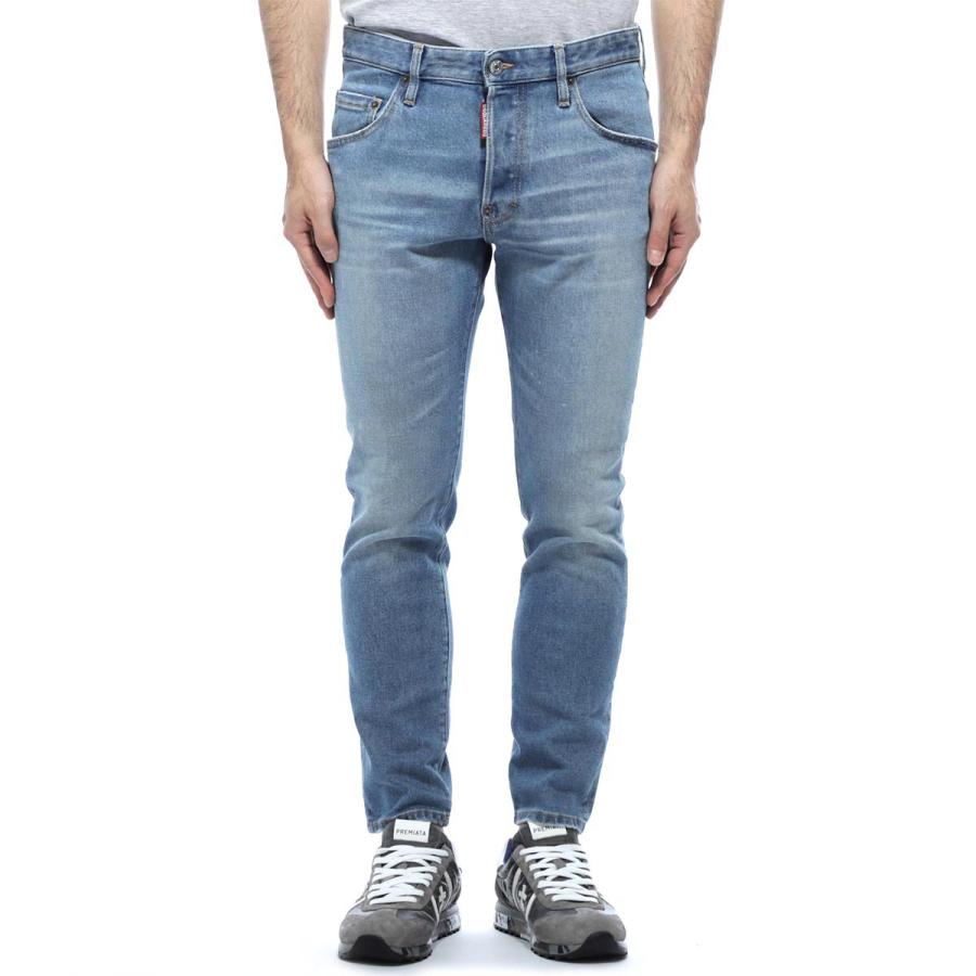 ディースクエアード Dsquared2 ジーンズ Skater Jean スケーター ボタンフライジーンズ ブルー メンズ S74lb0664 S 470 S74lb0664 S モダンブルーyahoo 店 通販 Yahoo ショッピング