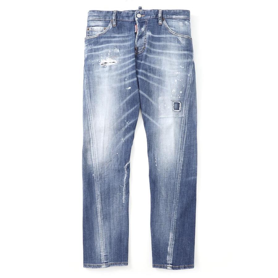 ディースクエアード Dsquared2 ジーンズ Sexy Twist Jean セクシー ツイスト ボタンフライジーンズ ブルー メンズ S74lb0669 S 470 S74lb0669 S モダンブルーyahoo 店 通販 Yahoo ショッピング