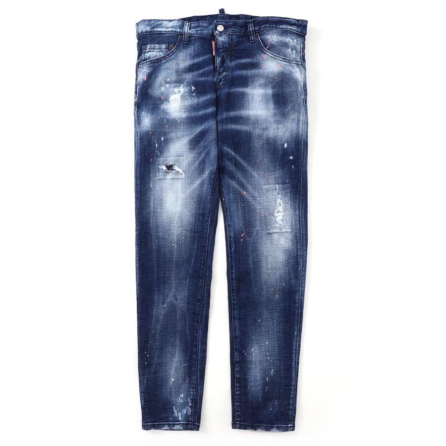 ディースクエアード DSQUARED2 ボタンフライ ジーンズ SKINNY DAN JEANS スキニー ダン ブルー メンズ s74lb0756-s30342-470 :s74lb0756-s30342:モダンブルーYahoo!店 - 通販 - Yahoo!ショッピング ウクライナ巡り米国 スキニーダンジーン ディースクエアード デニム/ジーンズ