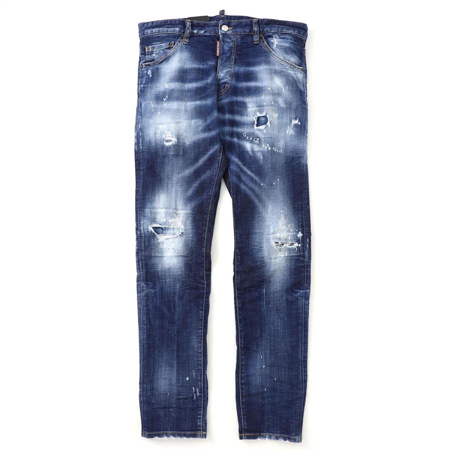 ディースクエアード Dsquared2 ボタンフライジーンズ Cool Guy Jean クールガイ ブルー メンズ S74lb0763 S 470 S74lb0763 S モダンブルーyahoo 店 通販 Yahoo ショッピング
