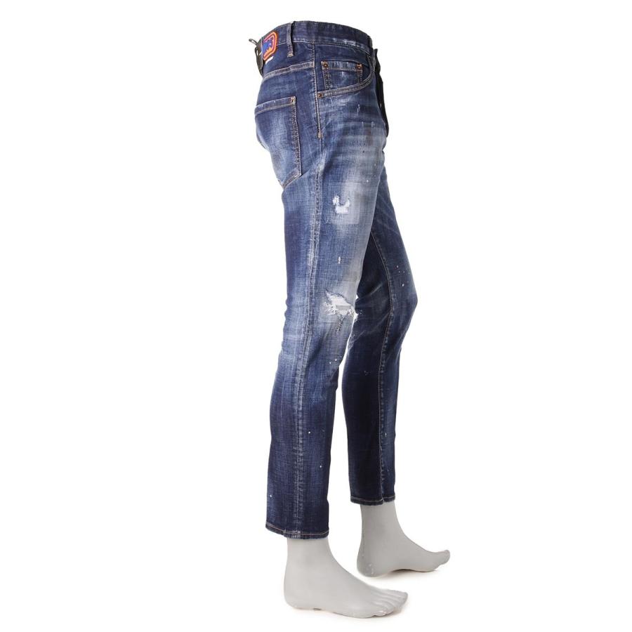 ディースクエアード Dsquared2 ボタンフライジーンズ Skater Jean ブルー メンズ S74lb0872 S 470 S74lb0872 S モダンブルーyahoo 店 通販 Yahoo ショッピング