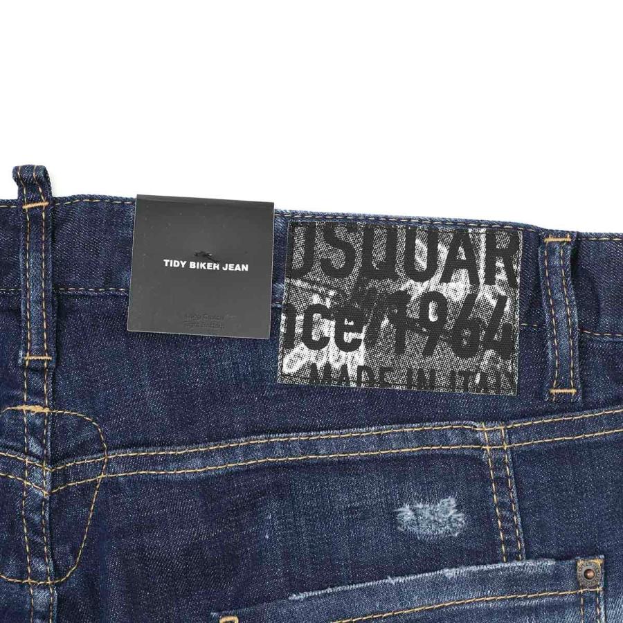 DSQUARED2（ディースクエアード） ボタンフライジーンズ TIDY BIKER