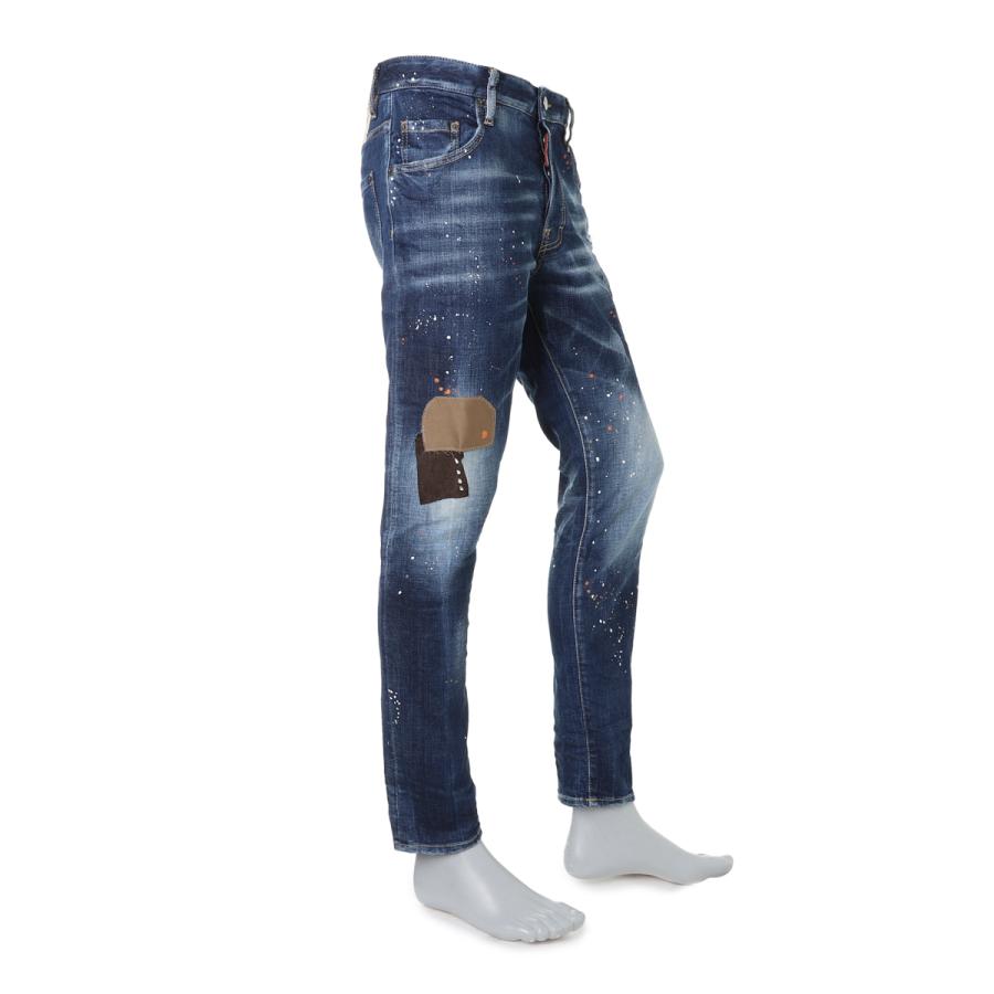 [あす着] ディースクエアード DSQUARED2 ボタンフライジーンズ メンズ SKATER JEANS DSQUARED2（ディースクエアード） ボタンフライジーンズ SKATER JEAN