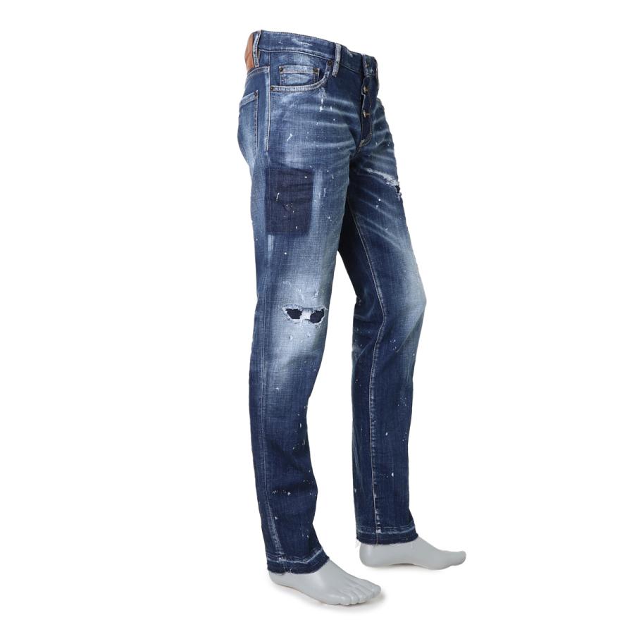 DSQUARED2（ディースクエアード） ボタンフライジーンズ SLIM JEAN 