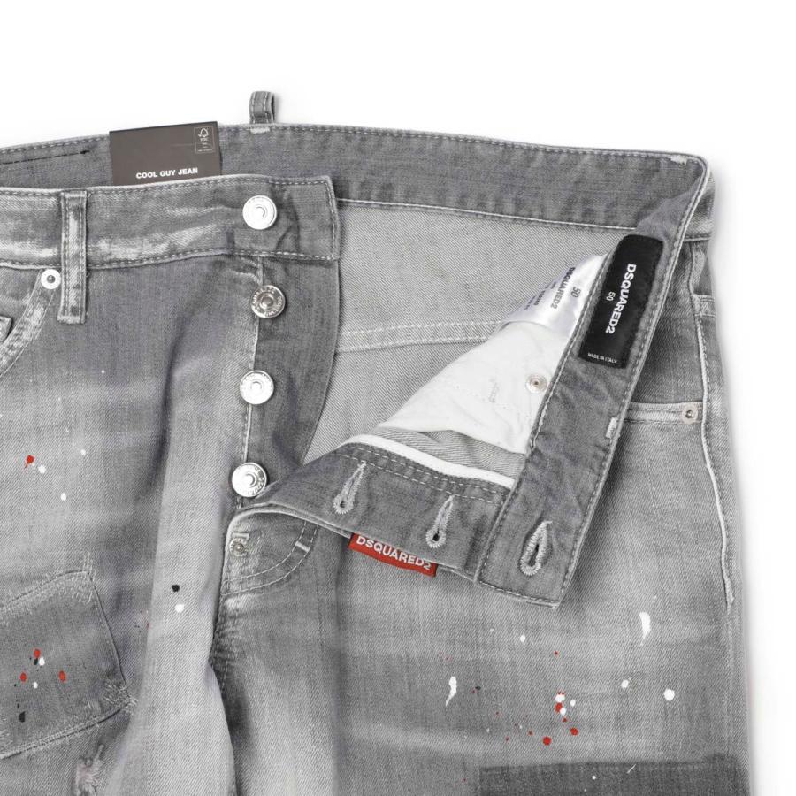 DSQUARED2（ディースクエアード） ボタンフライジーンズ COOL GUY JEAN 