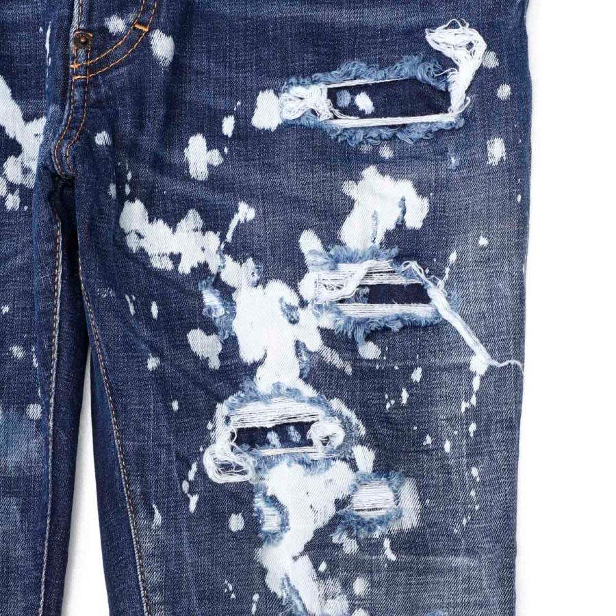 ディースクエアード2 デニム DSQUARED2（ディースクエアード） ボタンフライジーンズ SKATER JEANS