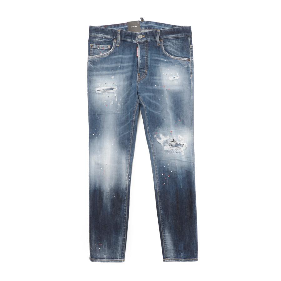 ディースクエアード DSQUARED2 ボタンフライジーンズ SKATER  