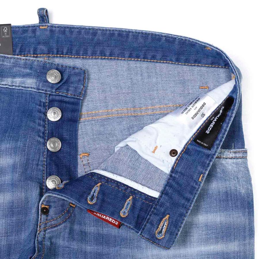 DSQUARED2（ディースクエアード） ボタンフライジーンズ SKATER JEANS 