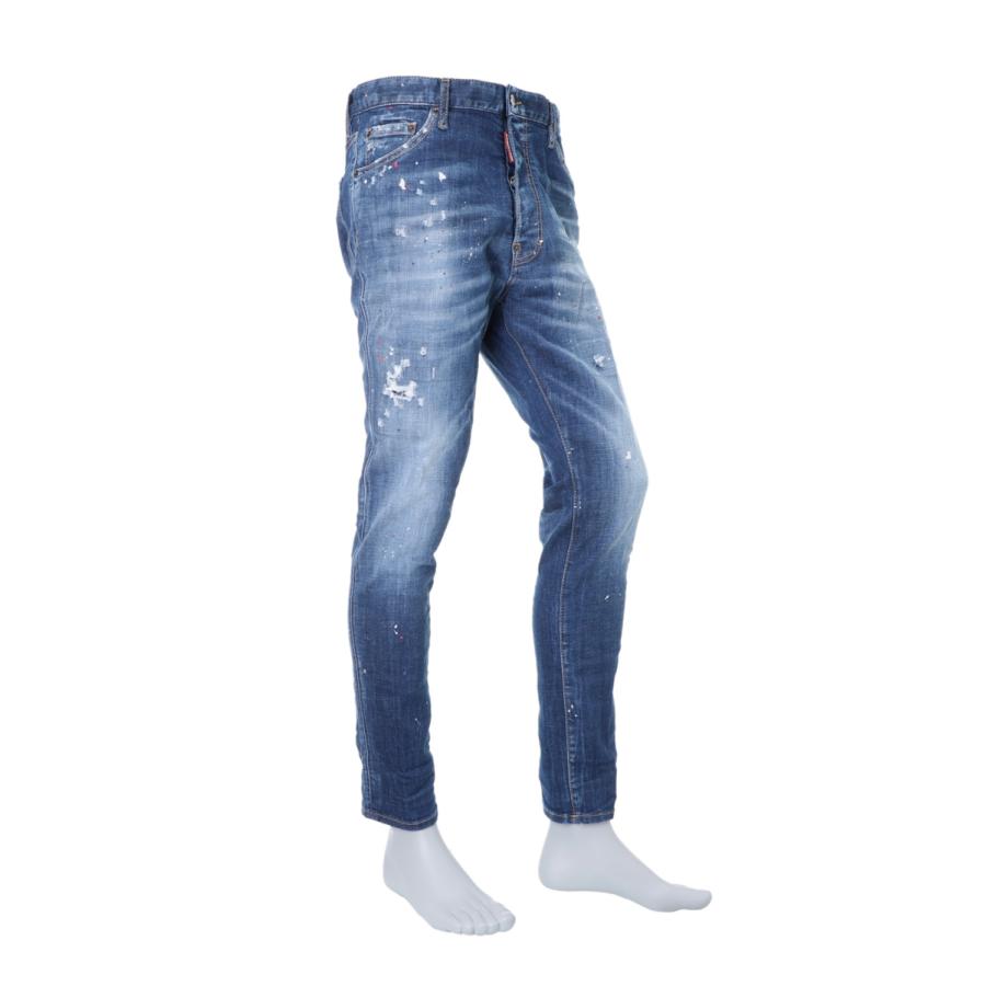 DSQUARED2（ディースクエアード） ボタンフライジーンズ RELAX LONG