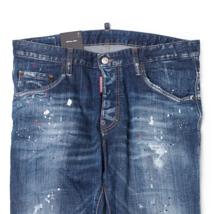 DSQUARED2（ディースクエアード） ボタンフライジーンズ SKATER JEANS