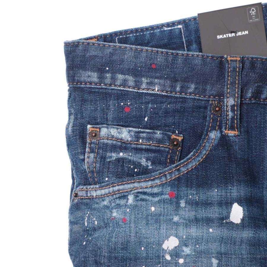 DSQUARED2（ディースクエアード） ボタンフライジーンズ SKATER JEANS