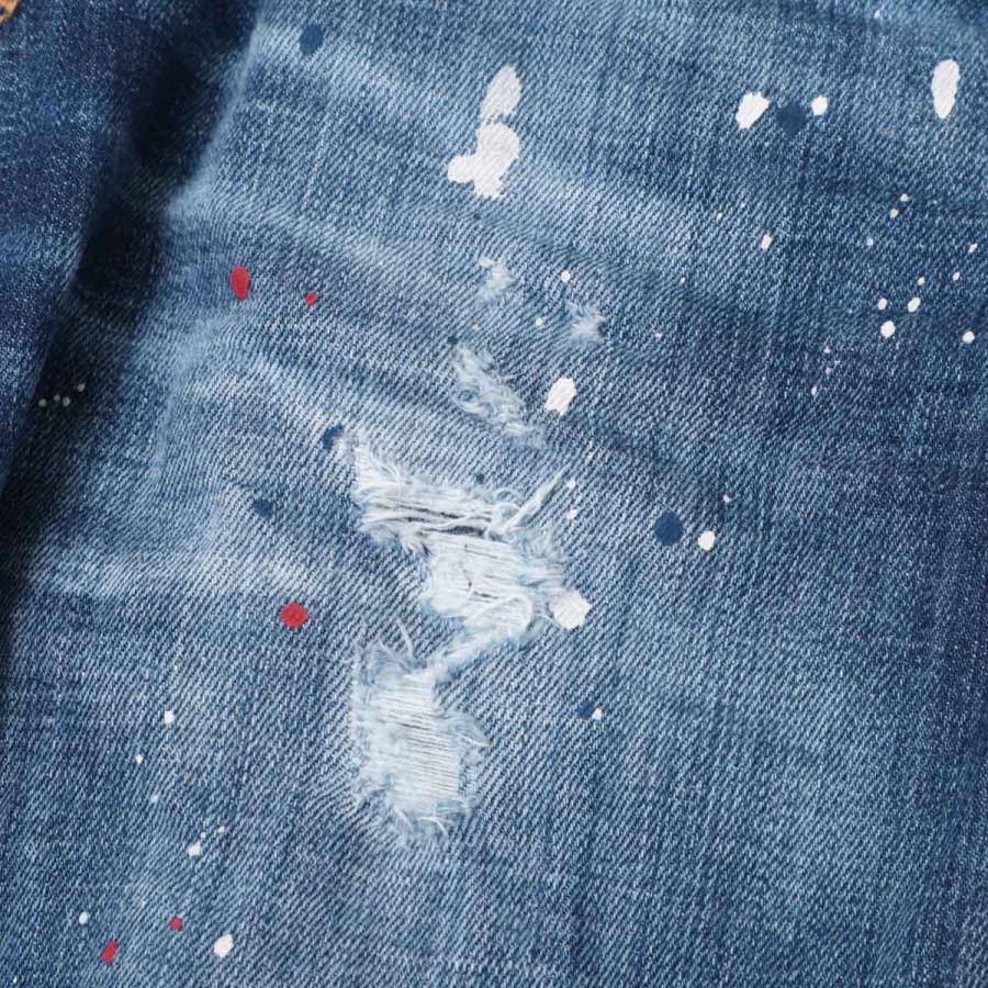 DSQUARED2（ディースクエアード） ボタンフライジーンズ SKATER JEANS