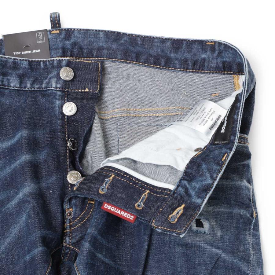 DSQUARED2（ディースクエアード） ボタンフライジーンズ TIDY BIKER 