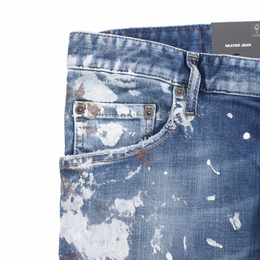 DSQUARED2（ディースクエアード） ボタンフライジーンズ SKATER JEANS