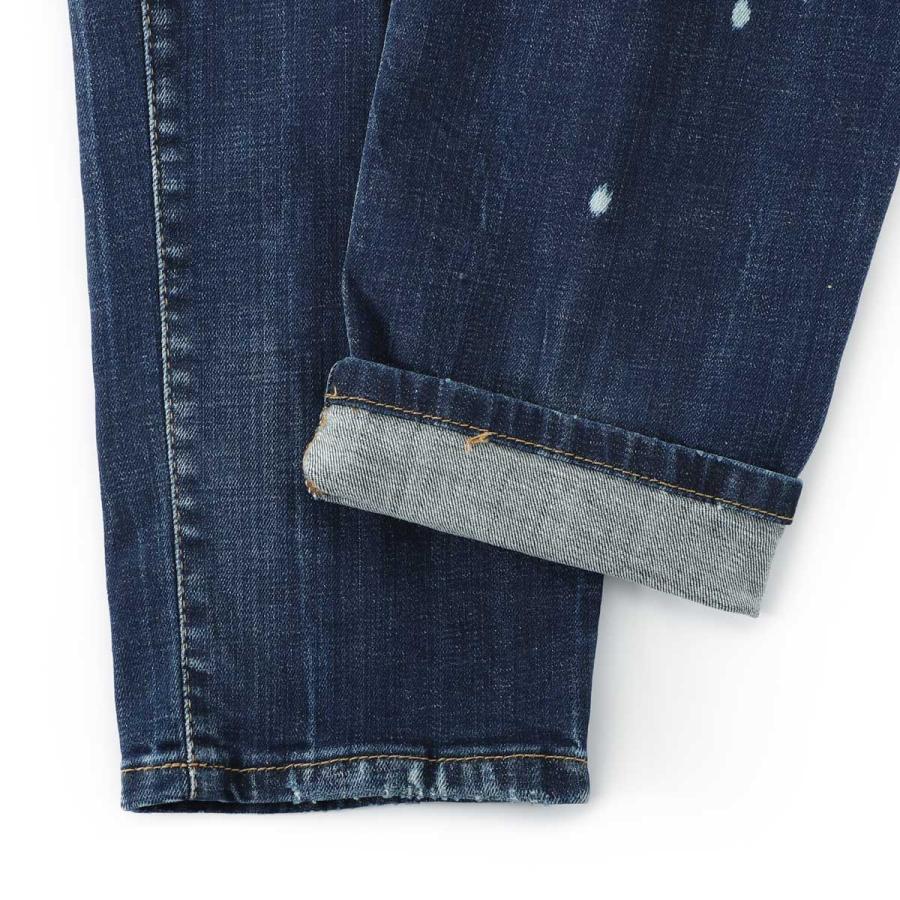 ディースクエアード DSQUARED2 ボタンフライジーンズ TEDDY JEANS ブルー メンズの画像