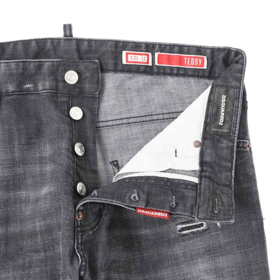 DSQUARED2（ディースクエアード） ボタンフライジーンズ TEDDY JEANS