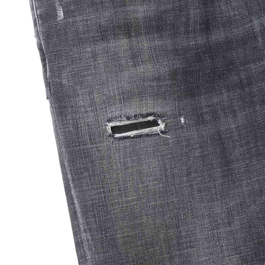 ディースクエアード DSQUARED2 ボタンフライジーンズ TEDDY JEANS ブラック メンズ s74lb1910-s30357-900の画像