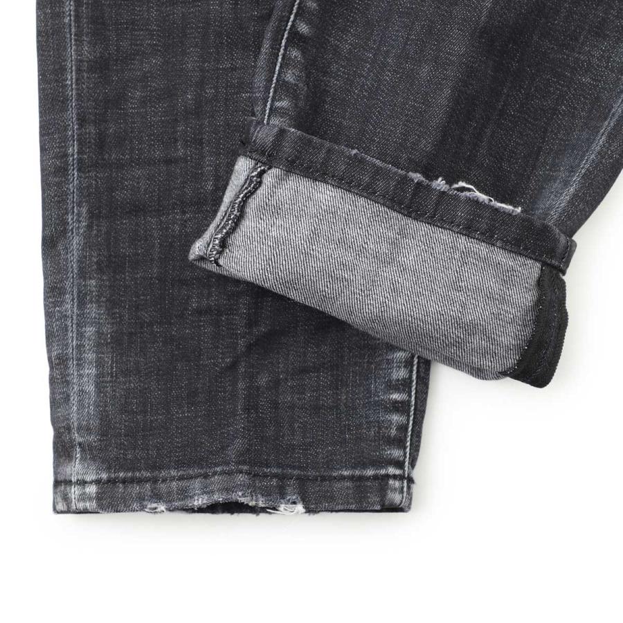 ディースクエアード DSQUARED2 ボタンフライジーンズ TEDDY JEANS ブラック メンズ s74lb1910-s30357-900の画像