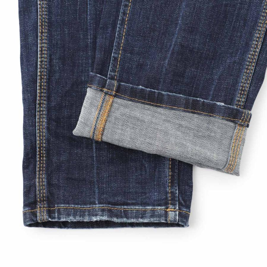 ディースクエアード DSQUARED2 ボタンフライジーンズ TEDDY MINI FRONT JEANS ブルー メンズの画像