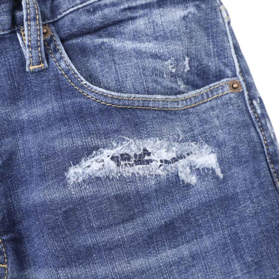 ディースクエアード DSQUARED2 ボタンフライジーンズ ブルー メンズ s74lb1925-s30872-470の画像