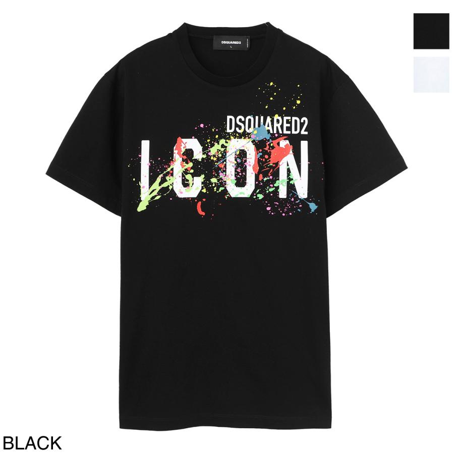 DSQUARED2（ディースクエアード） クルーネック Tシャツ メンズ