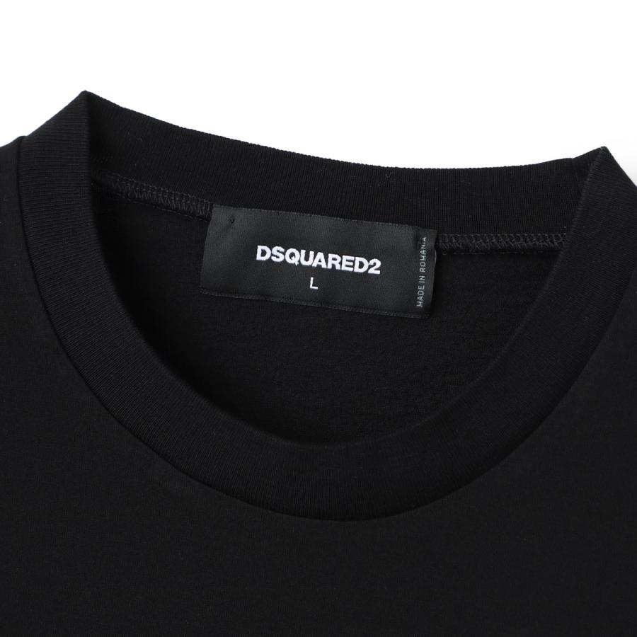 DSQUARED2（ディースクエアード） クルーネックTシャツ ブラック